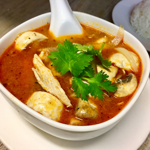 10. Tom Yum Soup (Chicken, Beef or Pork)