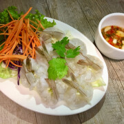 36. Goong Share Nam Pla กุ้งแช่น้ำปลา