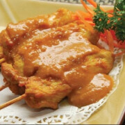5. Satay Chicken (4 Sticks)