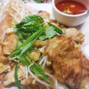 Crispy Mussel Pancake