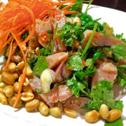Yum Nam(Spicy Salad Vietnamese Sausage ) ยำแหนม